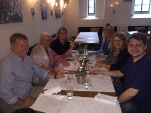 Dinner at Kruger-Rumpf