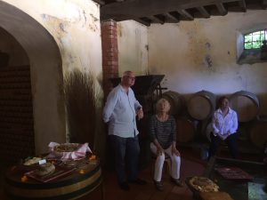 Portugal Wine Tour In the old cellar at Boas Quintas