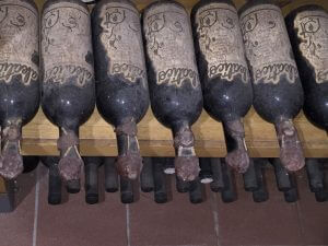 Old bottles at Apollonio