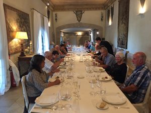 Tour 4 Monaci dinner