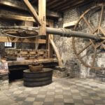 burgundy-wine-tour-2016-historic-wine-press-at-drouhin